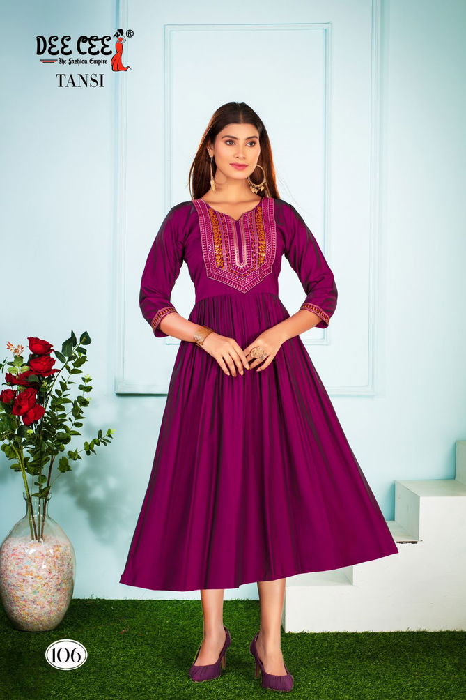 Tansi By Deecee Silk Designer Kurtis Wholesale Clothing Suppliers In India
